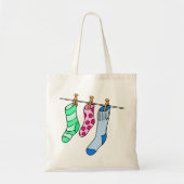 Kleurrijke grafische illustraties schattige en gra tote bag (Voorkant)