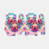 kleurrijke granaatappel bedankdoosjes (Uitgevouwen)