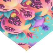 kleurrijke granaatappel korte tafelloper (Hoek)