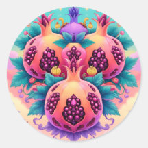 kleurrijke granaatappel