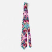 kleurrijke granaatappel stropdas (Voorkant)