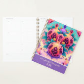 Kleurrijke granaatappel voor 1e klas 2026 op maat planner (Display)