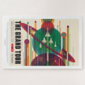 Kleurrijke  Grand Tour-ruimtevaart Legpuzzel (Horizontaal)