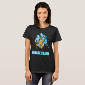 Kleurrijke grappige Octopus T-shirt (Voorkant volledig)