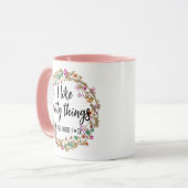 Kleurrijke Grappige Schattigee Beste Mam ooit Mok (Voorkant links)