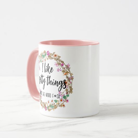 Kleurrijke Grappige Schattigee Beste Mam ooit Mok (Voorkant links)