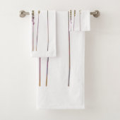 Kleurrijke grassen bad handdoek (Insitu)