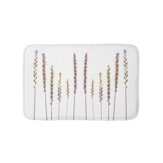 Kleurrijke grassen badmat (Voorkant)