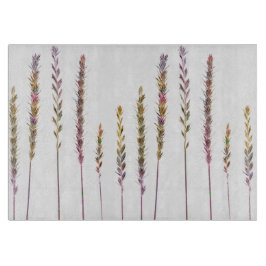 Kleurrijke grassen snijplank