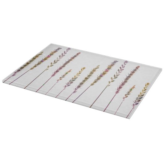 Kleurrijke grassen snijplank (Hoek)