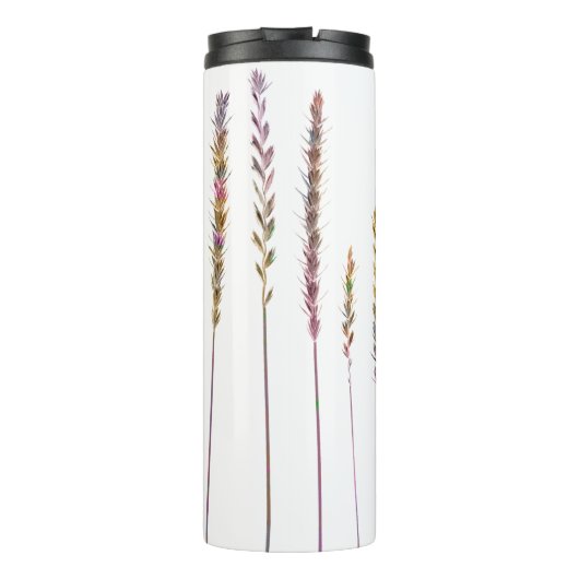 Kleurrijke grassen thermosbeker (Achterkant)