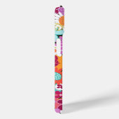 Kleurrijke grillige Paarse lentebloemen tuin Case-Mate iPhone Case (Achterkant / Rechts)