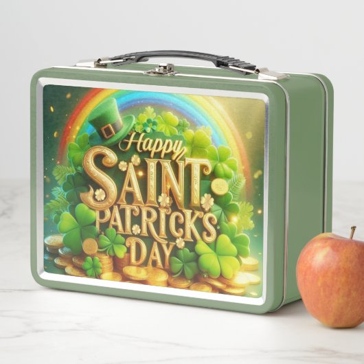 Kleurrijke, grillige Rainbow Saint Patrick's Day (In situ)