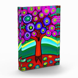  kleurrijke grillige volkskunst fotoblokken