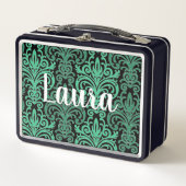 Kleurrijke groene rugleuning van het patroon Metal (Voorkant)