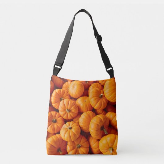 Kleurrijke groenten crossbody tas (Voorkant)
