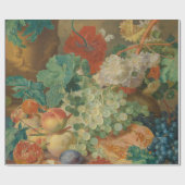 kleurrijke groenten en fruit cadeaupapier (Vlak)