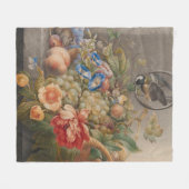 Kleurrijke groenten fleece deken (Voorkant (Horizontaal))