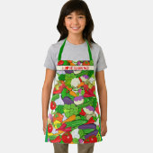 Kleurrijke groenten, ik hou van koken Kinderen Schort (Insitu)