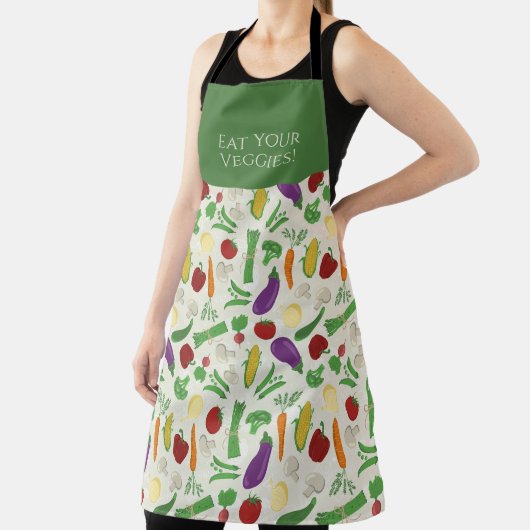 Kleurrijke groenten schort (Insitu)