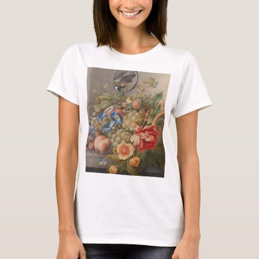 Kleurrijke groenten t-shirt (Voorkant)