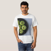 Kleurrijke groenten t-shirt (Voorkant volledig)