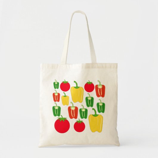 Kleurrijke groenten. tote bag (Voorkant)