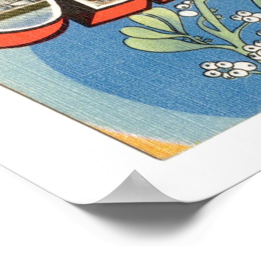  kleurrijke groeten uit het Poster van Oklahoma (Hoek)