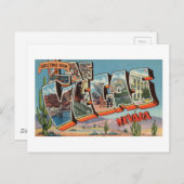  kleurrijke groeten uit Las Vegas Nevada Briefkaart (Voorkant / Achterkant)