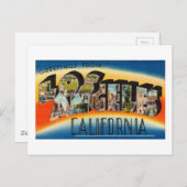  kleurrijke groeten uit Los Angeles Briefkaart (Voorkant / Achterkant)