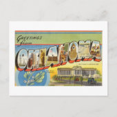  kleurrijke groeten uit Oklahoma Briefkaart (Voorkant)