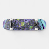 Kleurrijke Groovy Boho Hippie Funky Abstract Fract Persoonlijk Skateboard (Horizontaal)