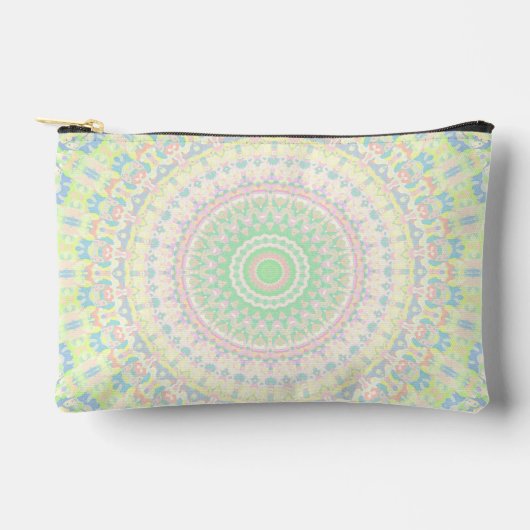 Kleurrijke Groovy Boho Hippie Pastel Funky Mandala Etui (Voorkant)