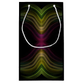 Kleurrijke Groovy Psychedelic Pattern Abstracte Ku Klein Cadeauzakje (Achterkant)