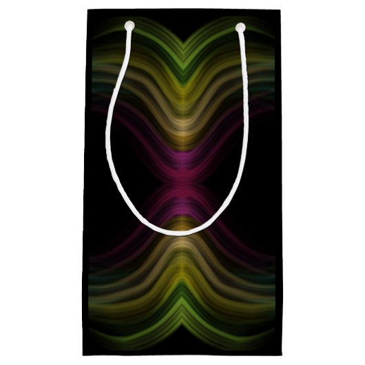 Kleurrijke Groovy Psychedelic Pattern Abstracte Ku Klein Cadeauzakje (Voorkant)