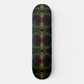 Kleurrijke Groovy Psychedelic Pattern Abstracte Ku Persoonlijk Skateboard (Voorkant)
