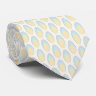 Kleurrijke Groovy Retro 70s Patroon Stropdas