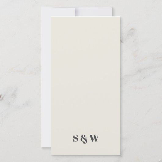 Kleurrijke Groovy Retro Arch Bold Weddenemenkaart Bedankkaart (Achterkant)