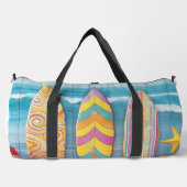 KLEURRIJKE GROOVY ZOMER SURFPLANKEN PLUNJEZAK (Voorkant)