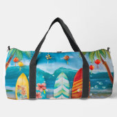 KLEURRIJKE GROOVY ZOMER SURFPLANKEN PLUNJEZAK (Voorkant)