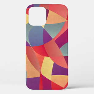 Kleurrijke Grunge: geometrische driehoeken achterg Case-Mate iPhone Case