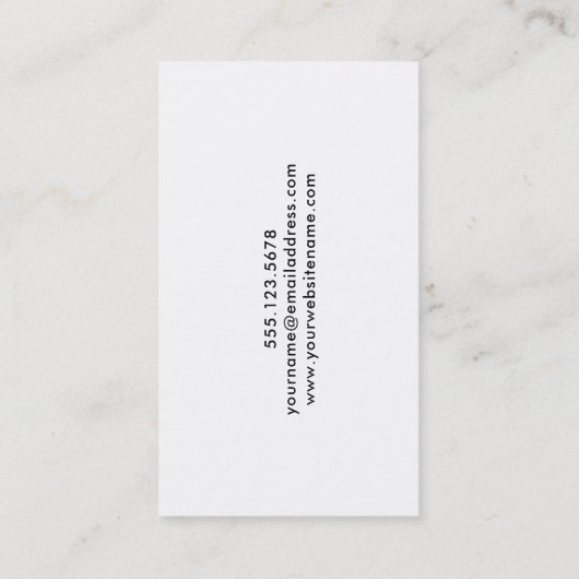 Kleurrijke, Grungy Abstracte Kunst met Cirkels Visitekaartje (Achterkant)