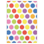 Kleurrijke Gumballs - Gepersonaliseerd klembord (Achterkant)