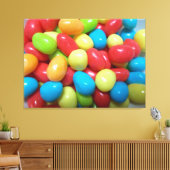 Kleurrijke Gumballs Streted Canvas afdrukken (Insitu (Woonkamer))