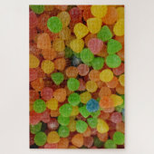 Kleurrijke Gumdrops Snoep Legpuzzel (Verticaal)