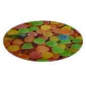 Kleurrijke Gumdrops Snoep Snijplank (Hoek)