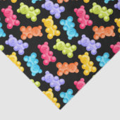 Kleurrijke Gummy Snoep Beren Tissuepapier (Detail)