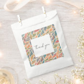 Kleurrijke gunstzak bedankzakje (Geknipt)