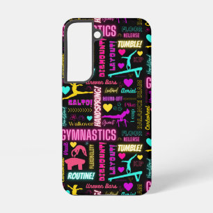 Kleurrijke Gymnastiek Woordenlijst Typografie Samsung Galaxy Hoesje