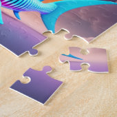 Kleurrijke haai legpuzzel (Zijkant)